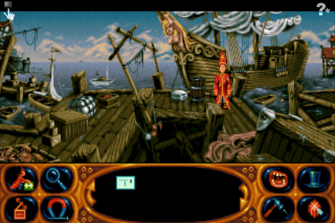 Screenshot Simon the Sorcerer 2: Il Leone, la procedura guidata e l’armadio Screenshot Simon the Sorcerer 2: Il Leone, la procedura guidata e l’armadio